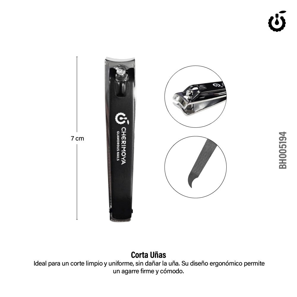 Corta Uñas Acero Profesional___Pack X12