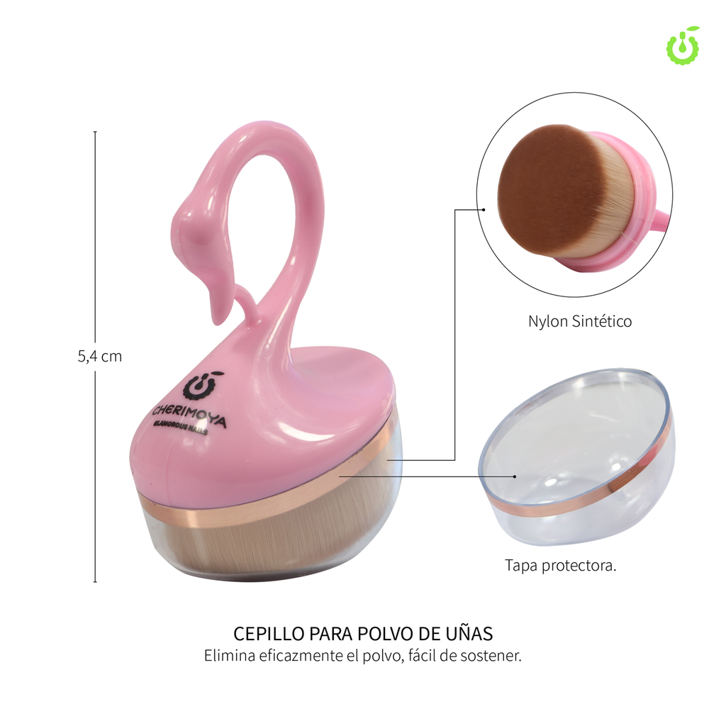 Cepillo Cisne Rosa___Pack X12