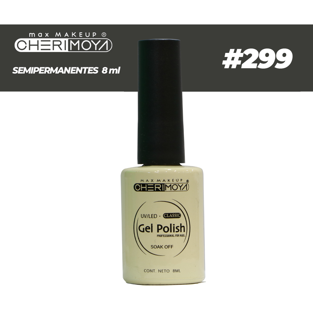 Esmalte Semi #299 8ml Cherimoya___Pack X12