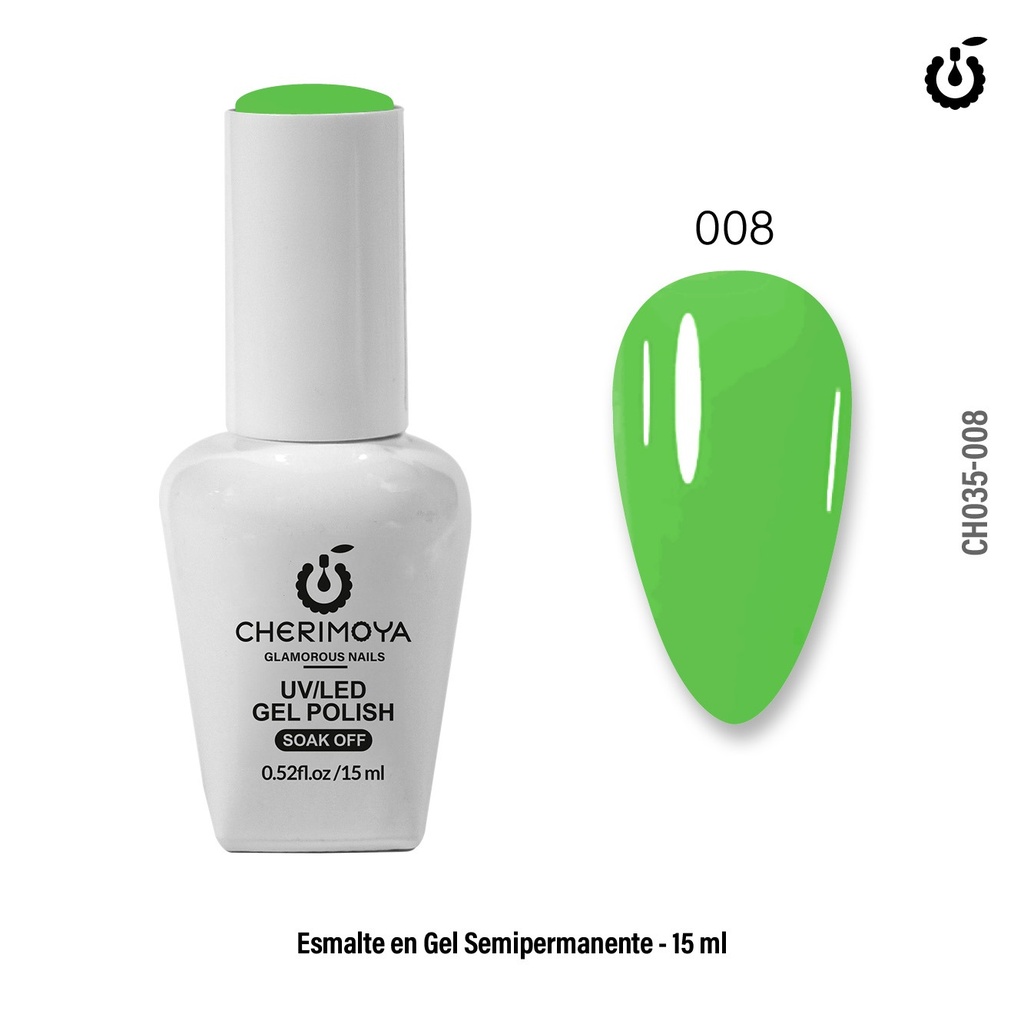 [A008 | CH035-008 | CH-95] Esmalte Semi Cherimoya___Pack X6