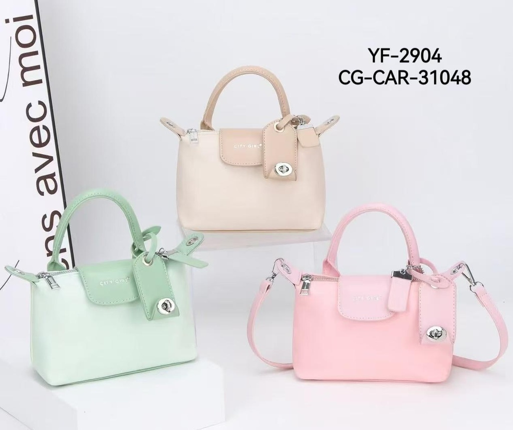 [PG-YF-2904] CARTERA CON CIERRE CITY GIRL