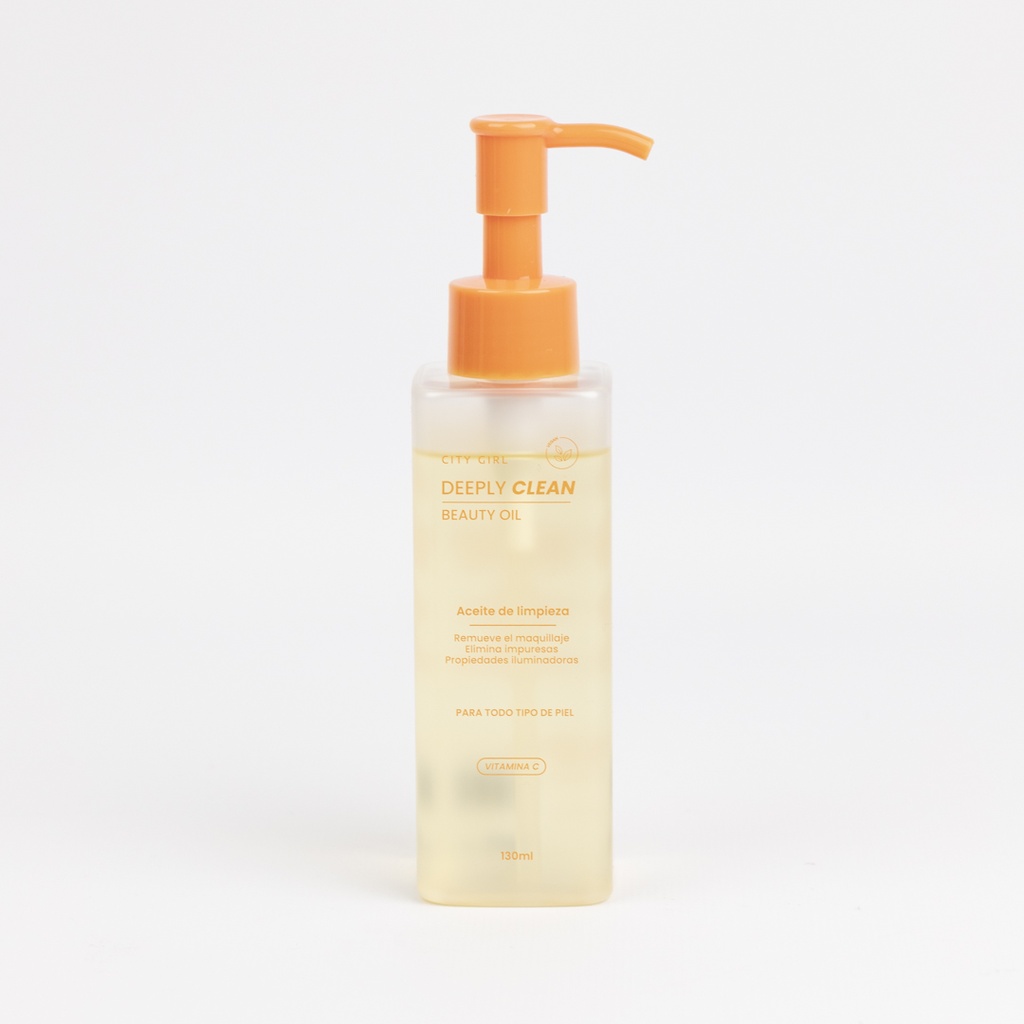 BEAUTY OIL ACEITE DE LIMPIEZA PARA TODO TIPO DE PIEL – CITY GIRL 130ml