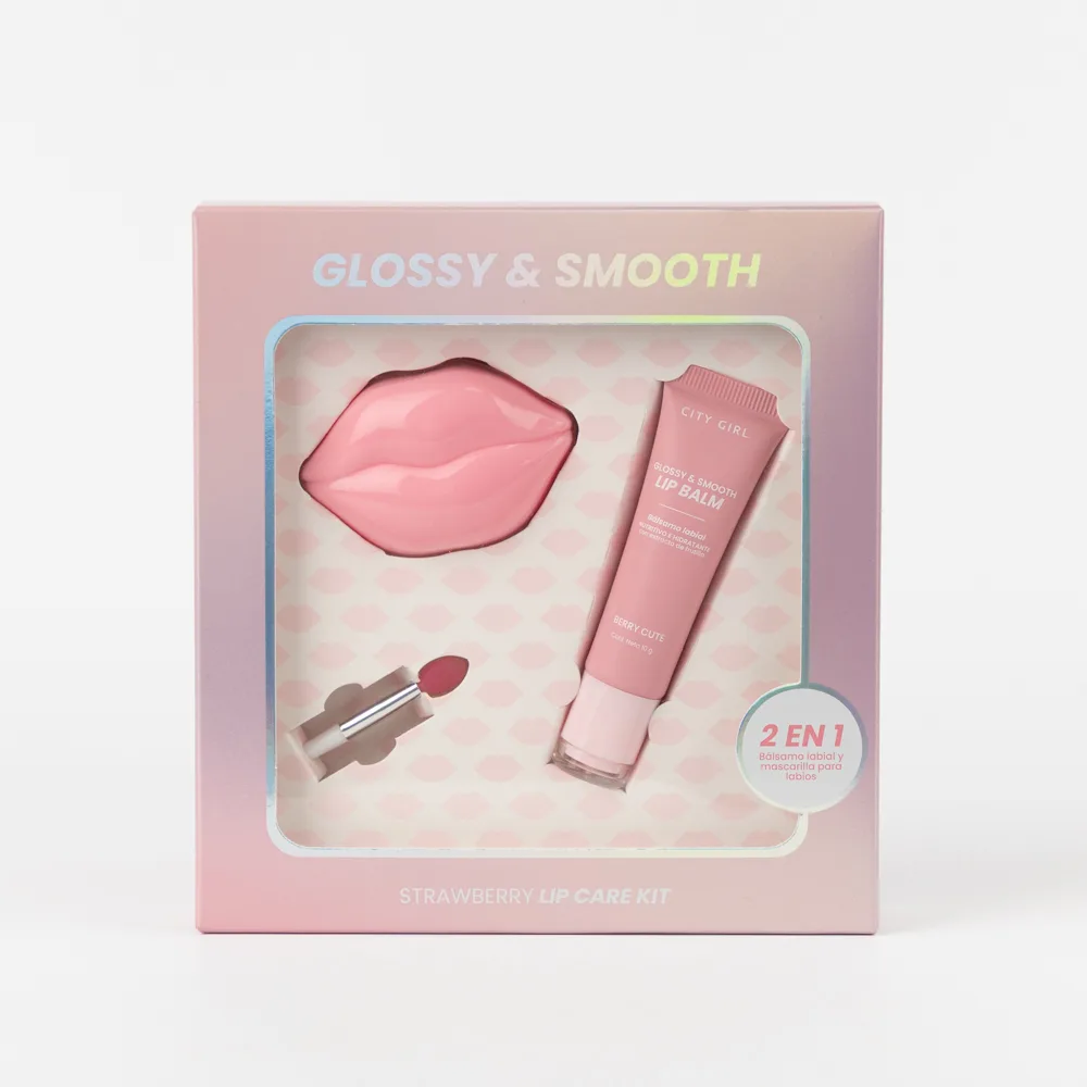 KIT LIP CARE STRAWBERRY CITY GIRL – 2PCS