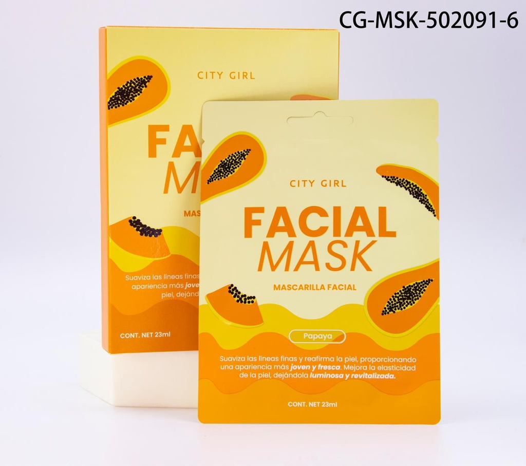MASCARILLA FACIAL PAPAYA CITY GIRL