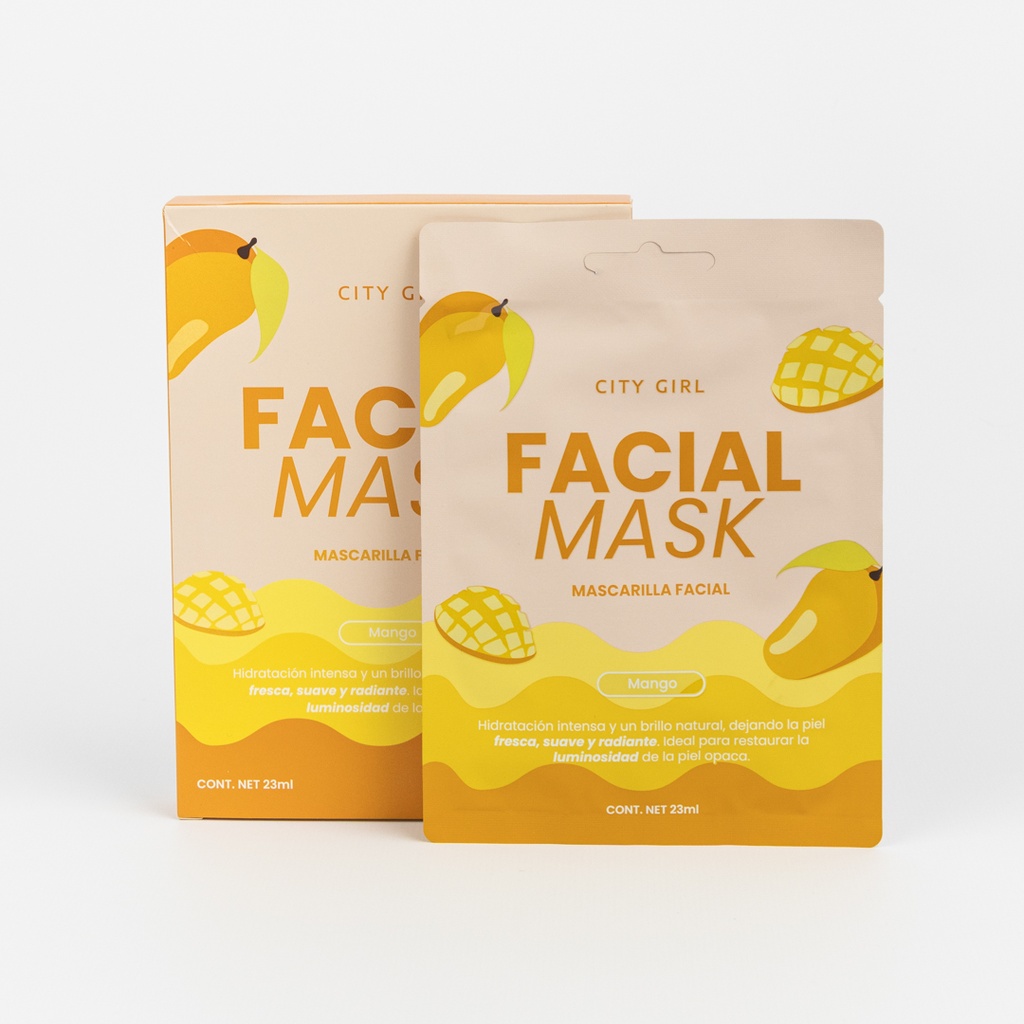 MASCARILLA FACIAL MANGO CITY GIRL