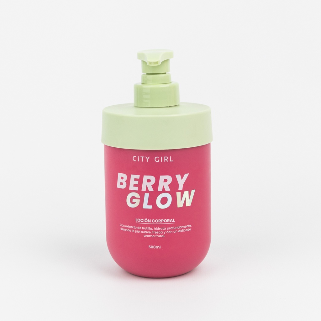 BERRY GLOW LOCIÓN CORPORAL CITY GIRL – 500ML
