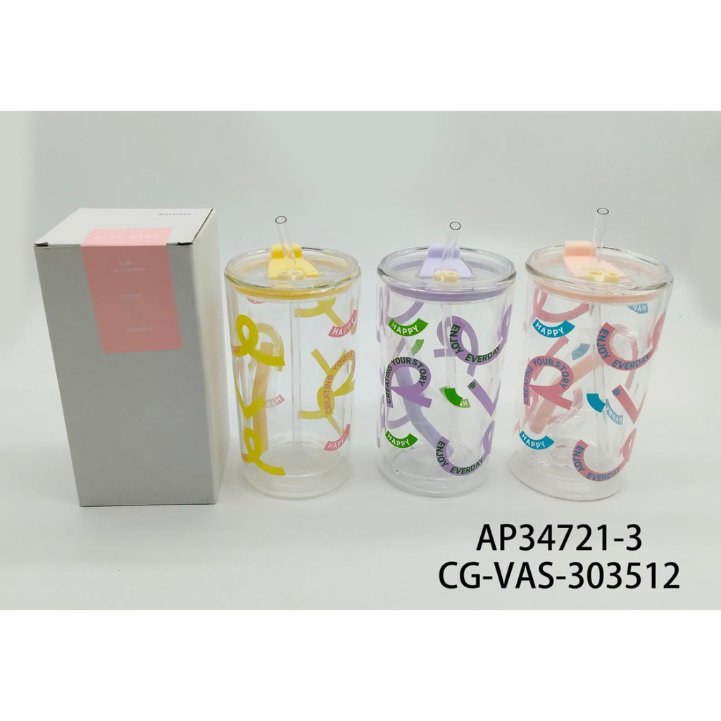 VASO PLASTICO CON SORBETE CITY GIRL
