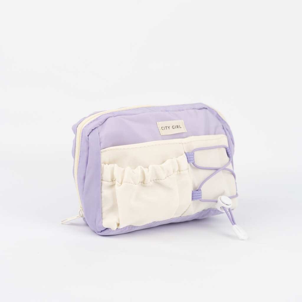CARTUCHERA CON DOBLE BOLSILLO CITY GIRL