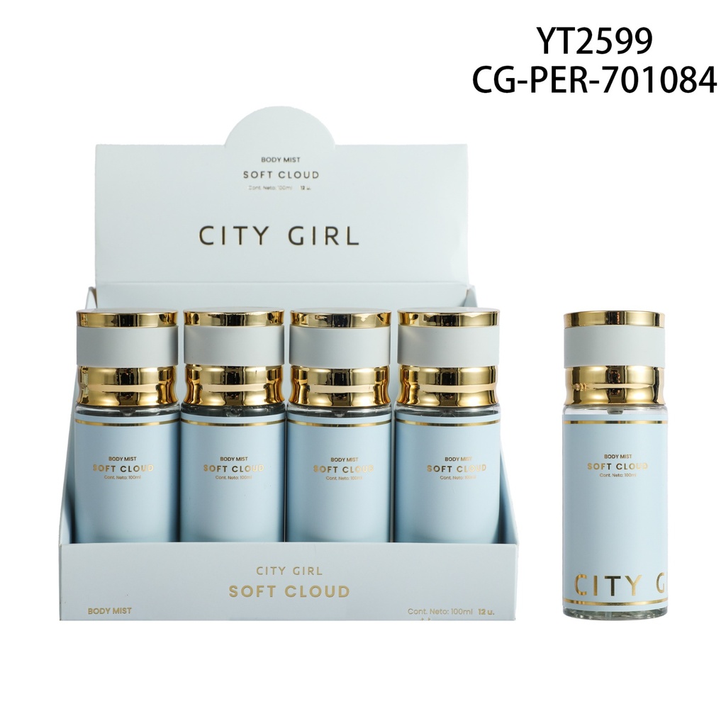 BODY SPLASH SOFT CLOUD CITY GIRL – 100ML