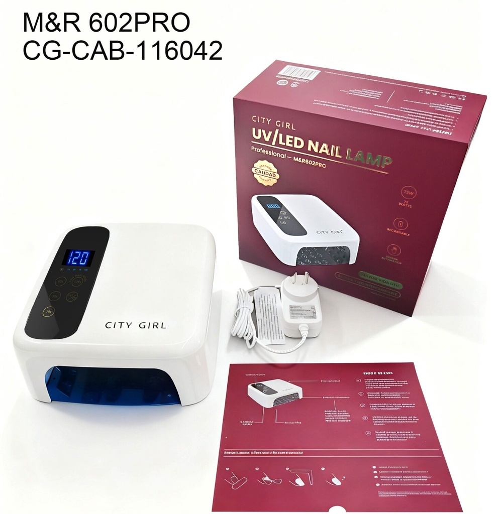 CABINA UV/LED CITY GIRL 72W