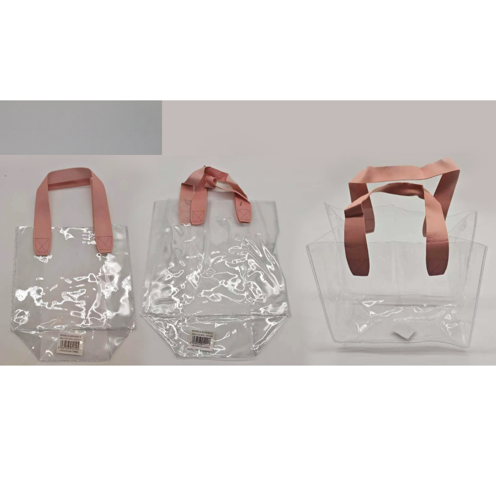 BOLSA TRANSPARENE CON MANIJA LISA CITYGIRL