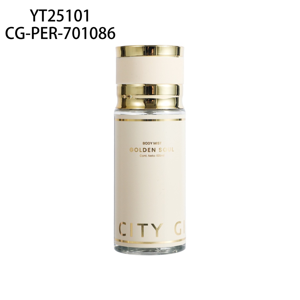BODY MIST GOLDEN SOUL CITY GIRL – 100ML