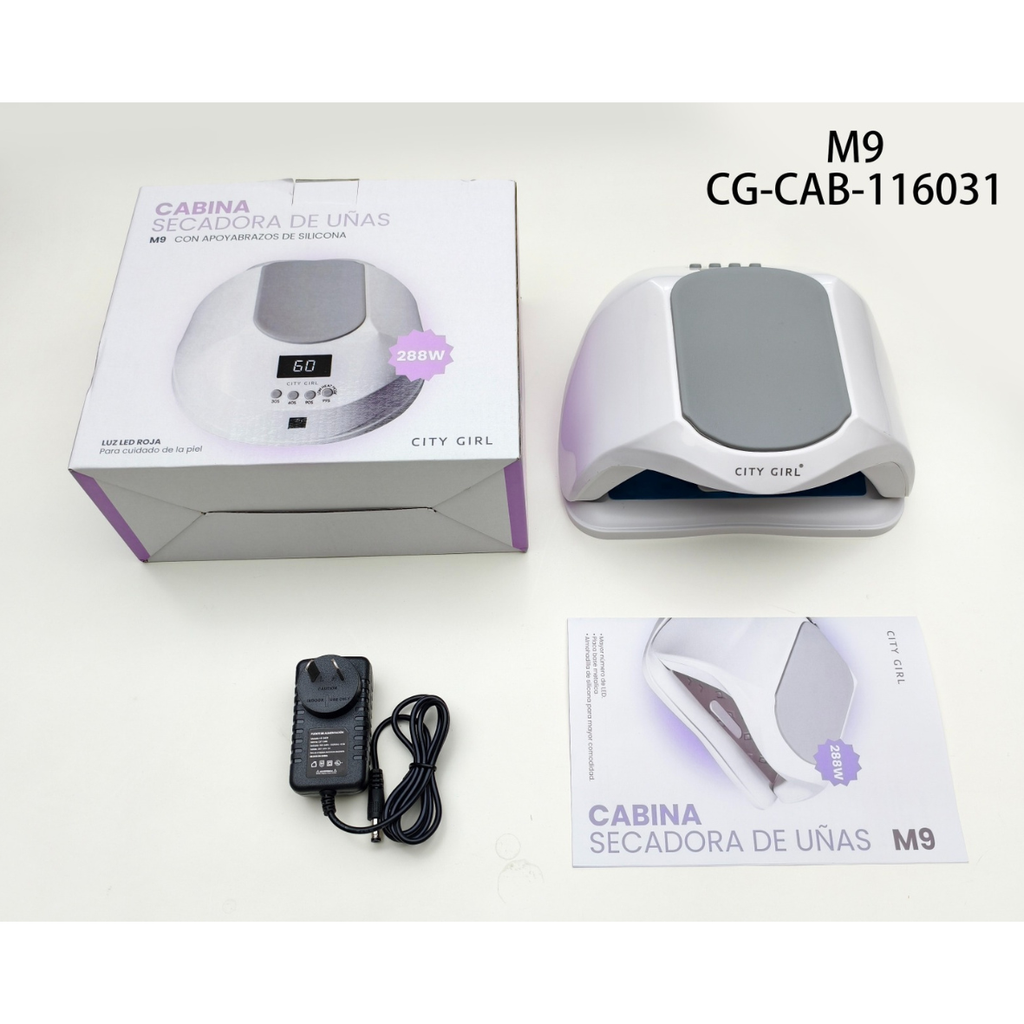 CABINA UV/LED 288W CITY GIRL