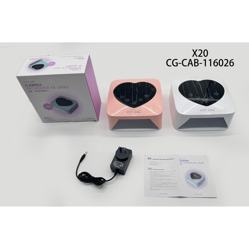 CABINA UV/LED 72W CITY GIRL