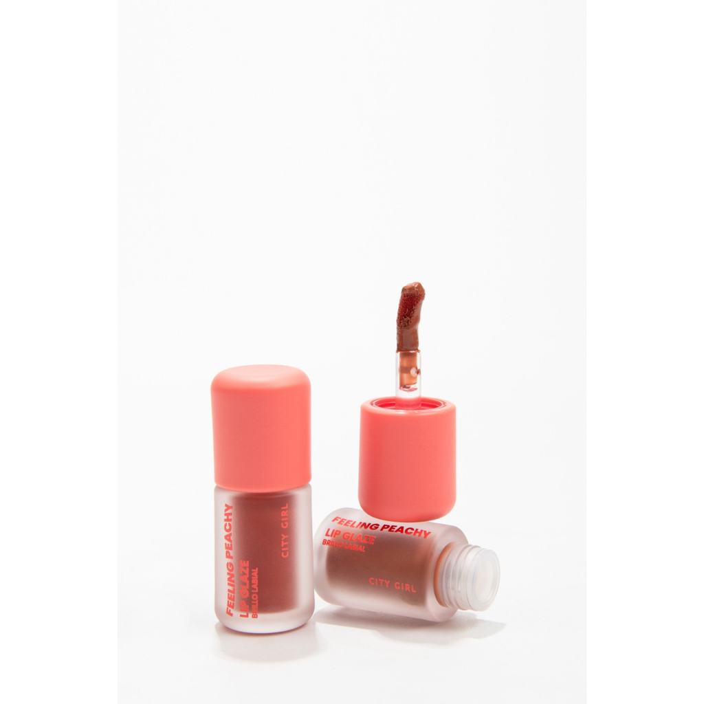 LIP GLAZE FEELING PEACHY CITY GIRL