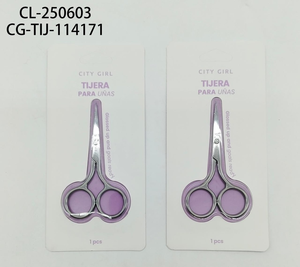 TIJERAS PARA UÑAS CITY GIRL