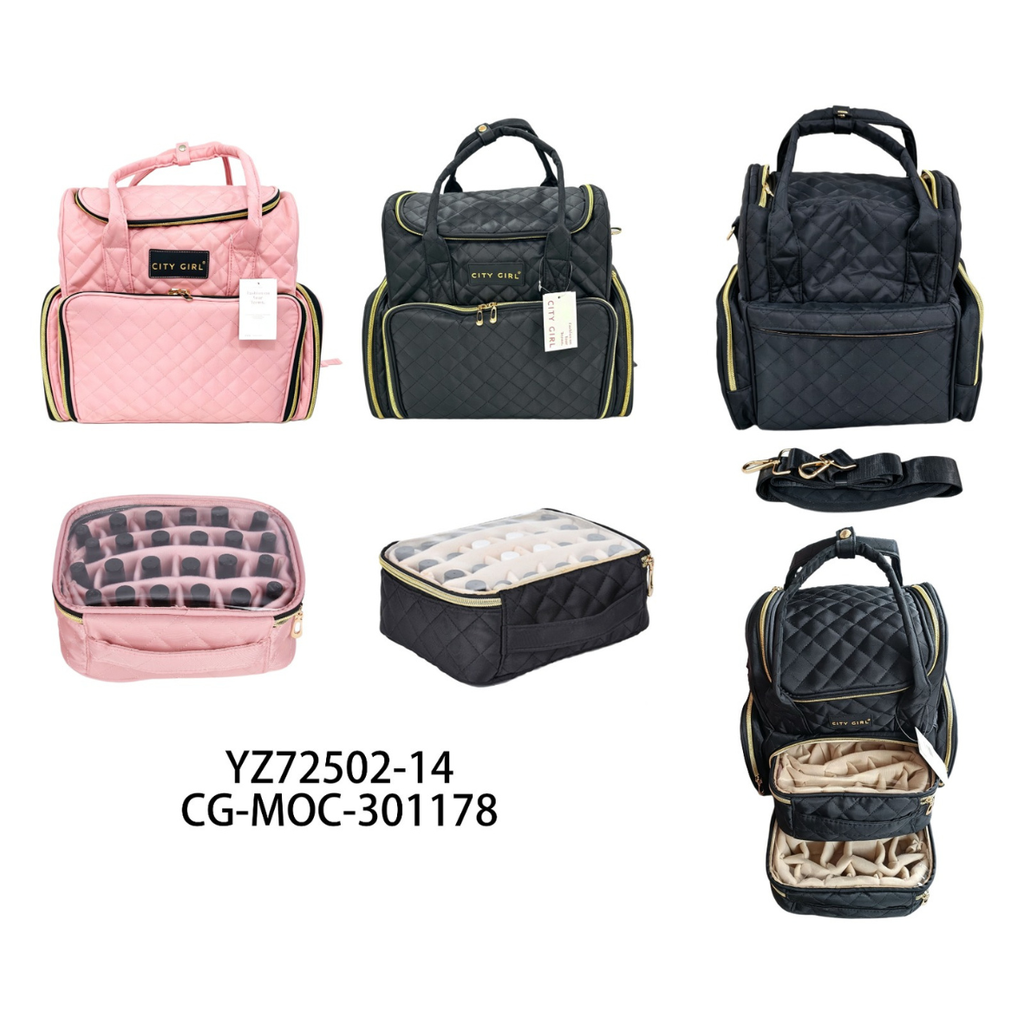 MOCHILA MEDIANA PARA MANICURA CITY GIRL