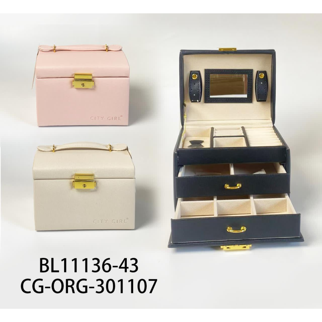 ORGANIZADOR DE JOYAS CON ESPEJO CITY GIRL