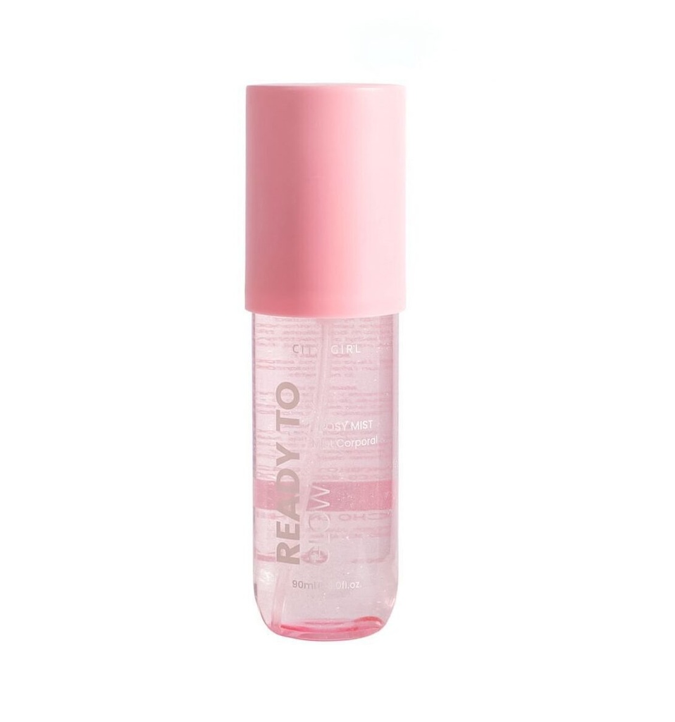 MIST CORPORAL CON GLITTER ROSY  CITY GIRL – 90ML