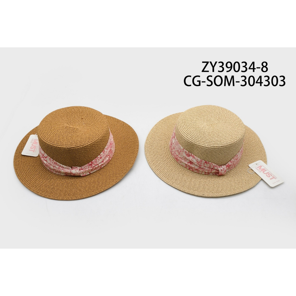 SOMBRERO LAZO ROJO CITY GIRL