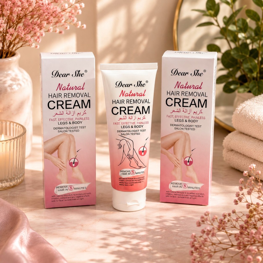 CREMA DEPILATORIA ROSAS DEAR SHE X1U.