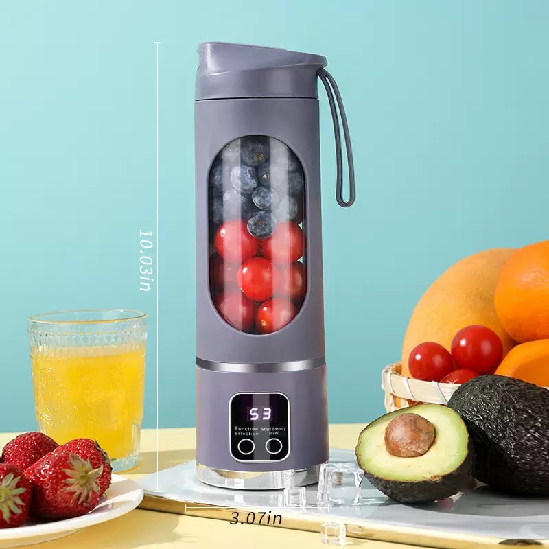 VASO LICUADORA CON PICO 450ML X1U.