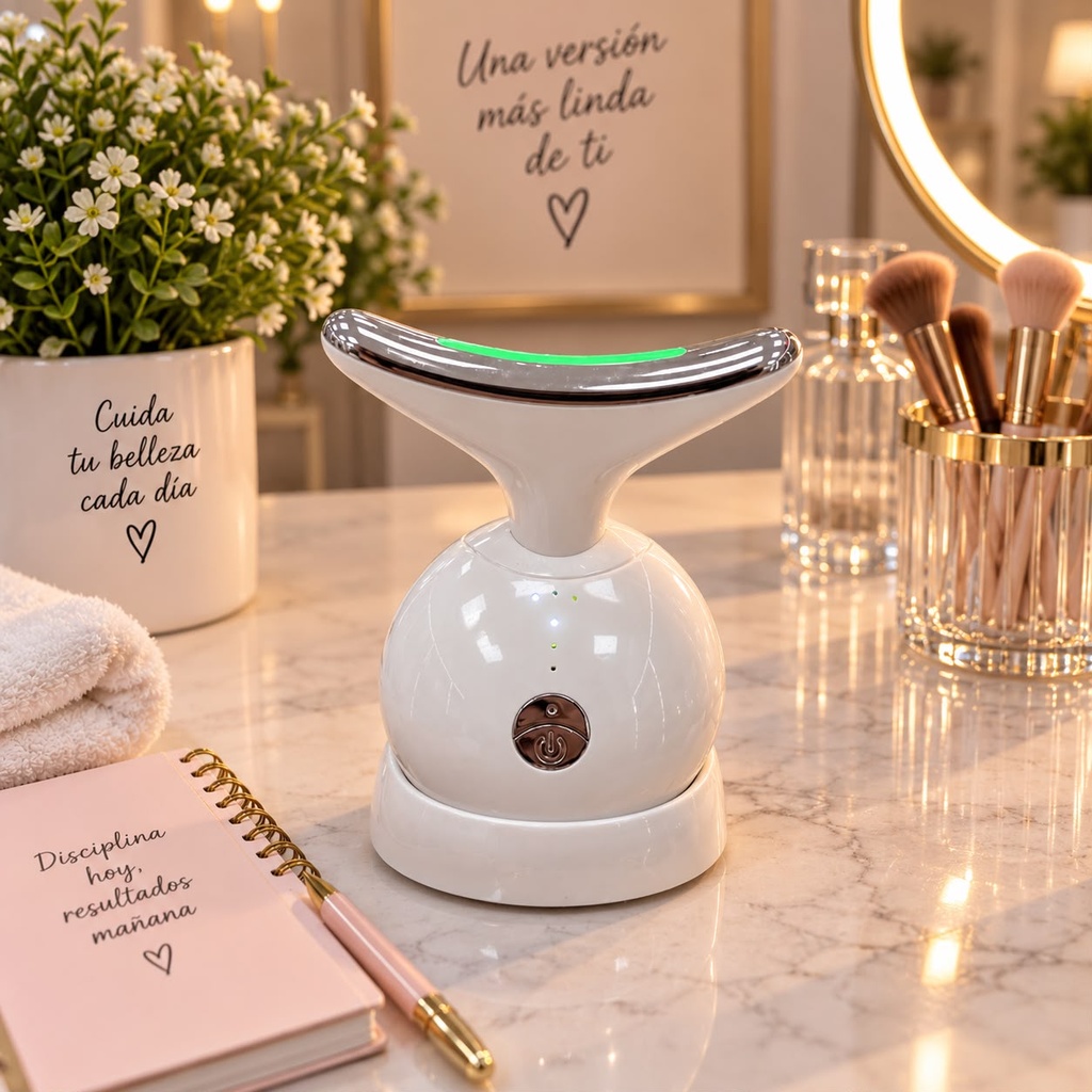 MASAJEADOR FACIAL CON BASE  X1U.