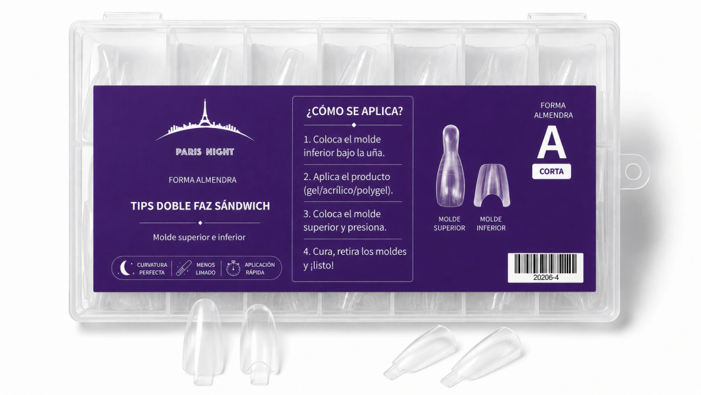Capsula DUAL SANDWICH ALMENDRA CORTA PARIS NIGHT