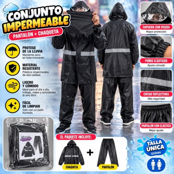 [PY-c-4073] CONJUNTO REFORZADO PARA LLUVIA CON FUNDA X1U.