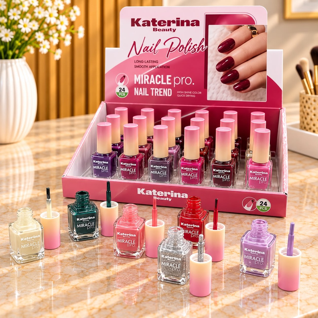 [PY-ABC-2471A-A24] ESMALTE NAIL POLISH KATERINA X1U. 24*