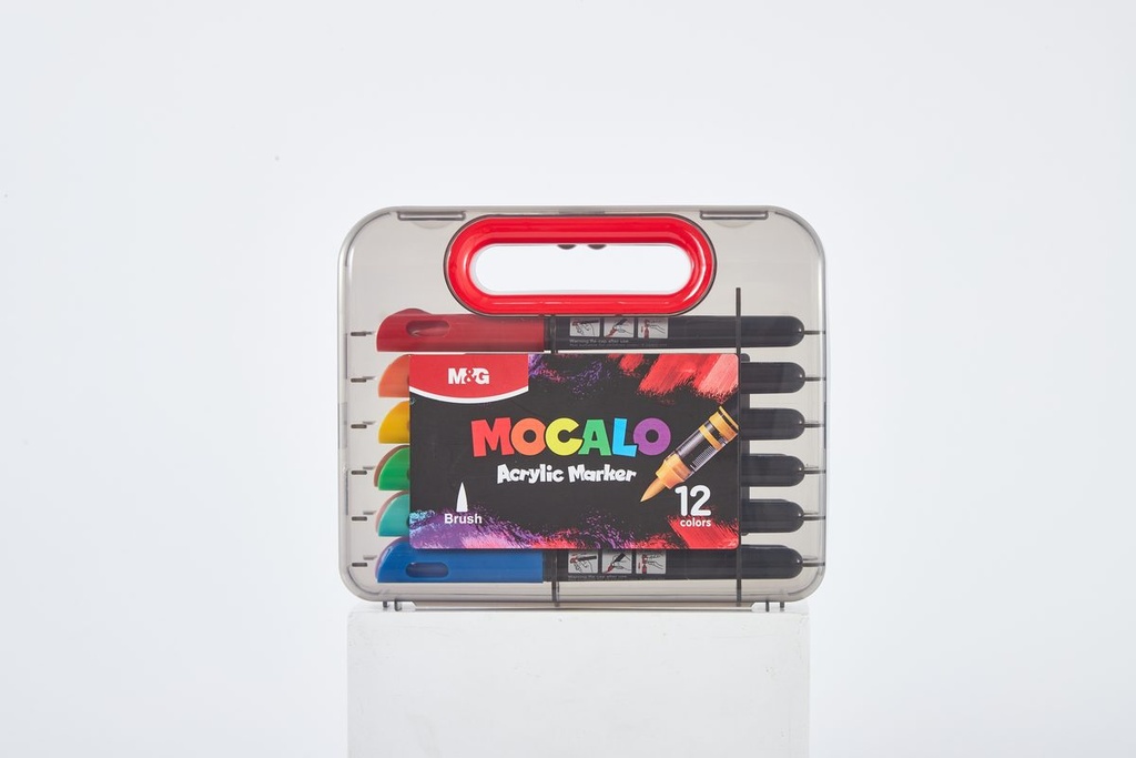 MARCADORES ACRILICOS PUNTA PINCEL PACK*12